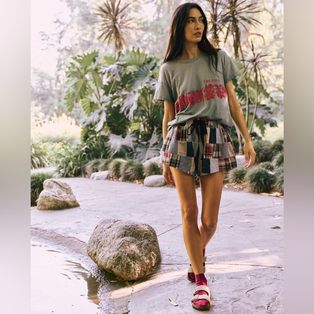 The Bonfire Short in Mixed Patchwork